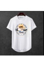 Erkek Ön Baskili T-shirt Plus Model